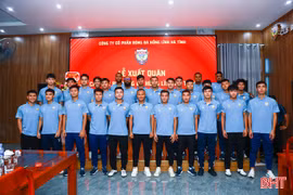 Hồng Lĩnh Hà Tĩnh xuất quân, đặt mục tiêu lọt top đầu mùa giải 2026/2027