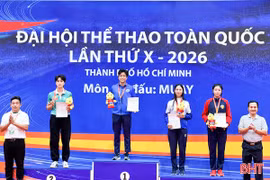 Muay Hà Tĩnh giành 2 huy chương tại Đại hội Thể thao toàn quốc lần thứ X