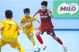 Thắng kịch tính U11 Hải Phòng, U11 Hồng Lĩnh Hà Tĩnh vào tứ kết quốc gia