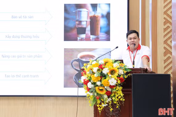 Hà Tĩnh tập huấn sở hữu trí tuệ cho doanh nghiệp, cơ sở sản xuất OCOP