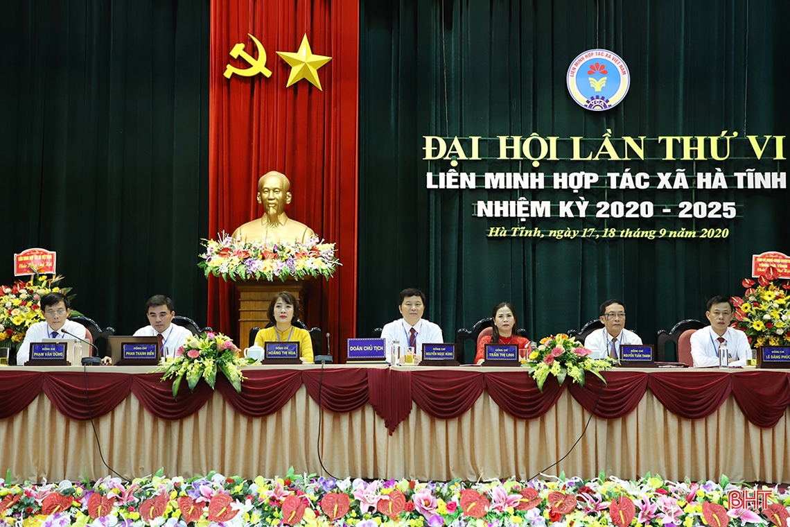 Ông Nguyễn Ngọc Hùng tái cử Chủ tịch Liên minh HTX Hà Tĩnh nhiệm kỳ 2020 - 2025