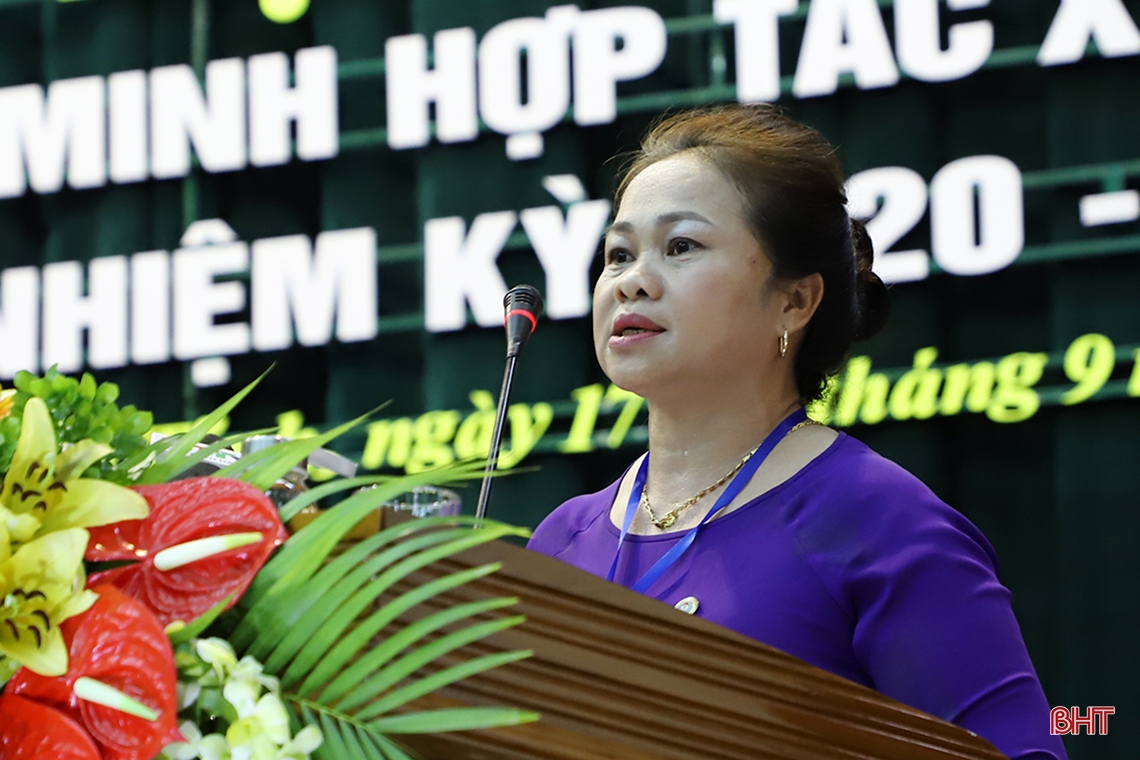 Ông Nguyễn Ngọc Hùng tái cử Chủ tịch Liên minh HTX Hà Tĩnh nhiệm kỳ 2020 - 2025
