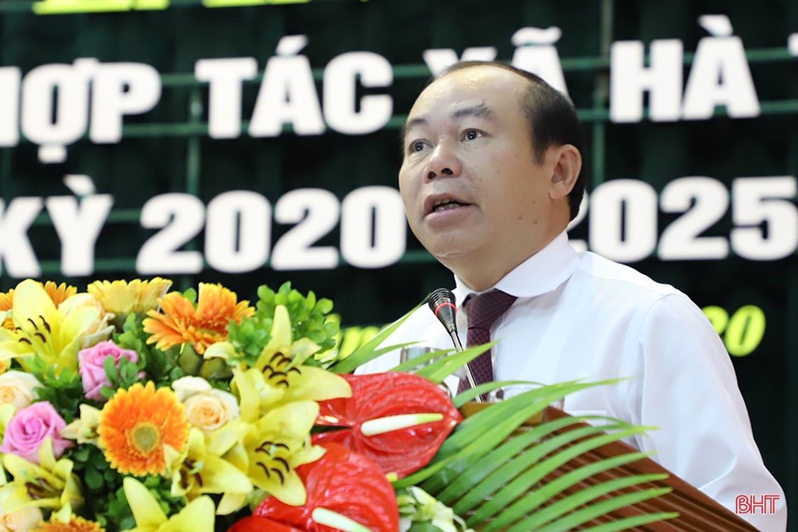 Ông Nguyễn Ngọc Hùng tái cử Chủ tịch Liên minh HTX Hà Tĩnh nhiệm kỳ 2020 - 2025