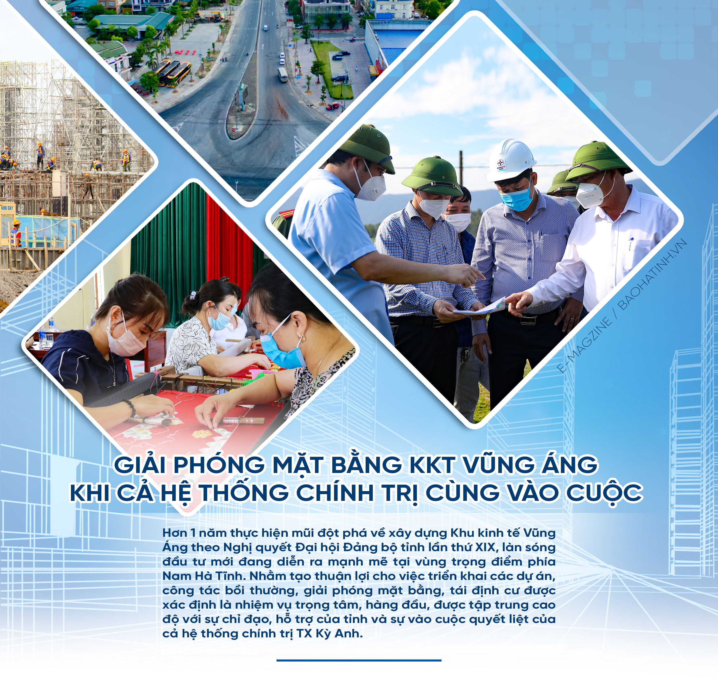 Giải phóng mặt bằng Khu kinh tế Vũng Áng - khi cả hệ thống chính trị vào cuộc (bài cuối): Tạo việc làm bền vững, nâng cao chất lượng cuộc sống người dân