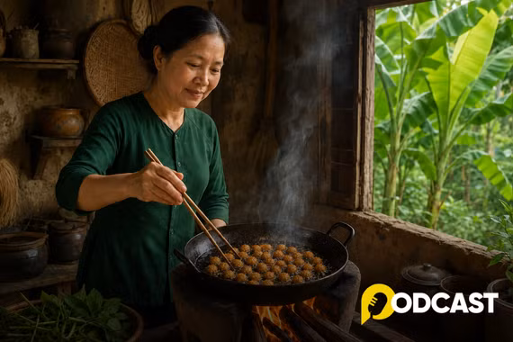 Podcast tản văn: Nhớ viên gốc chuối tuổi thơ 
