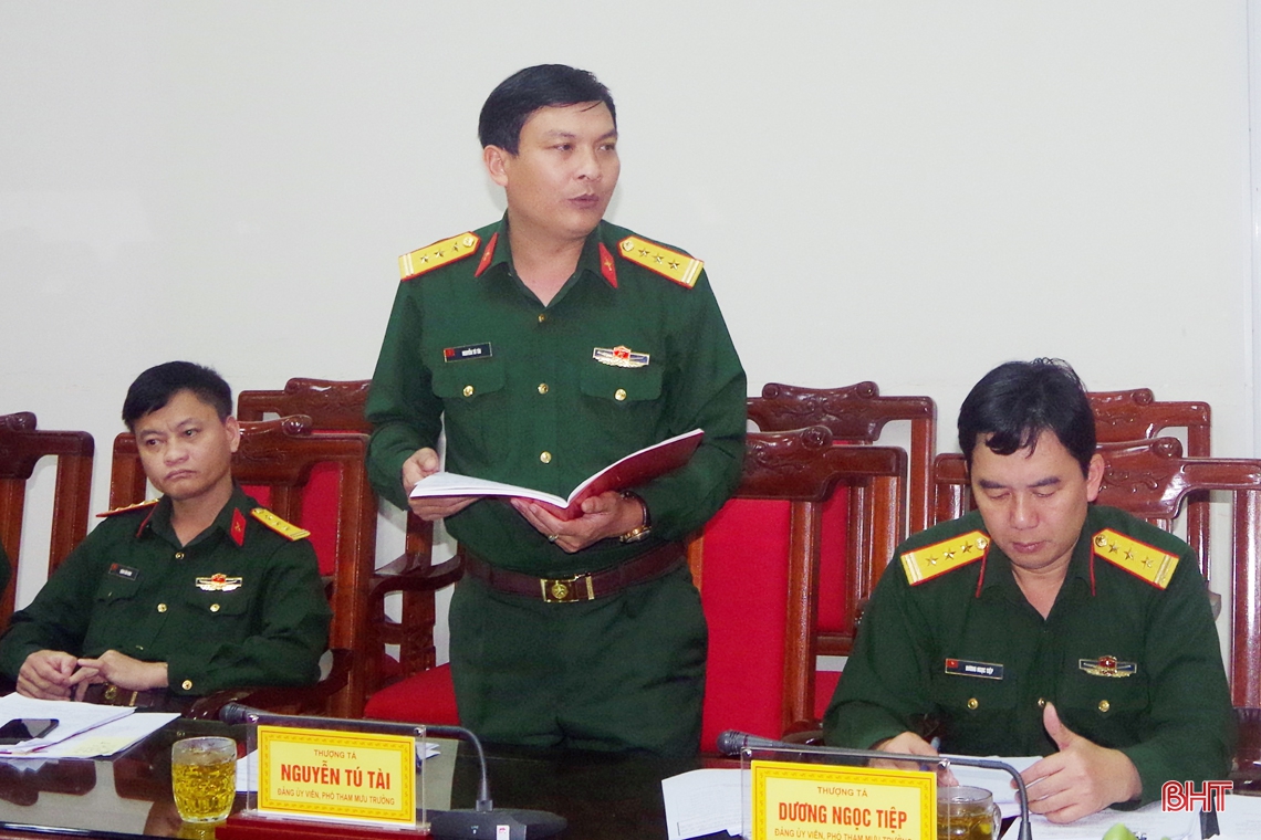 Đảng ủy Quân sự Hà Tĩnh ra nghị quyết lãnh đạo nhiệm vụ quý II/2021