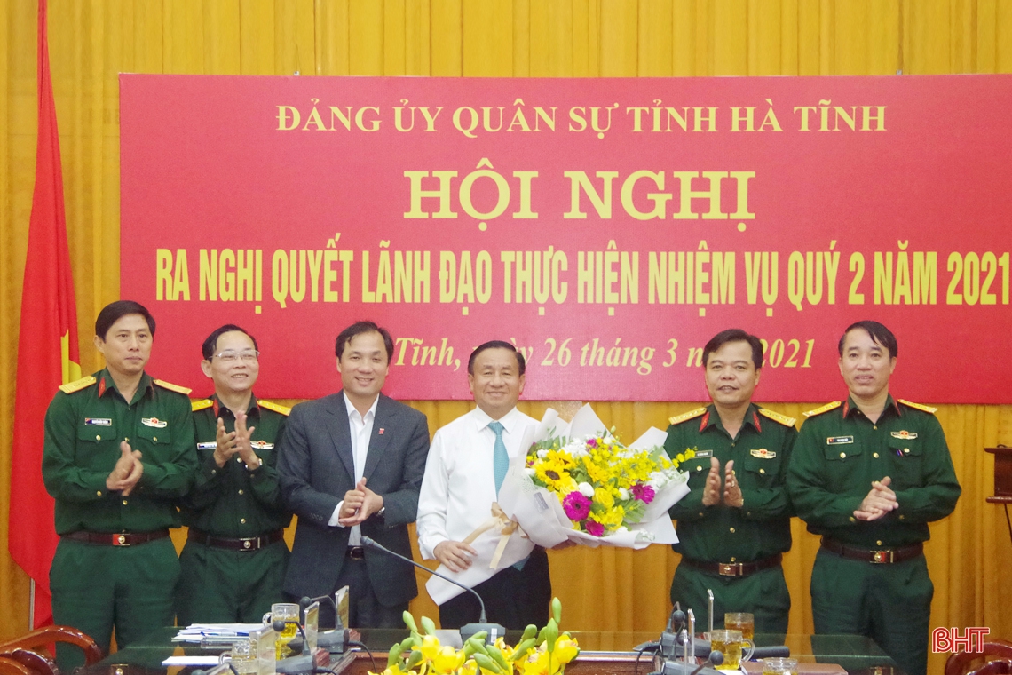 Đảng ủy Quân sự Hà Tĩnh ra nghị quyết lãnh đạo nhiệm vụ quý II/2021
