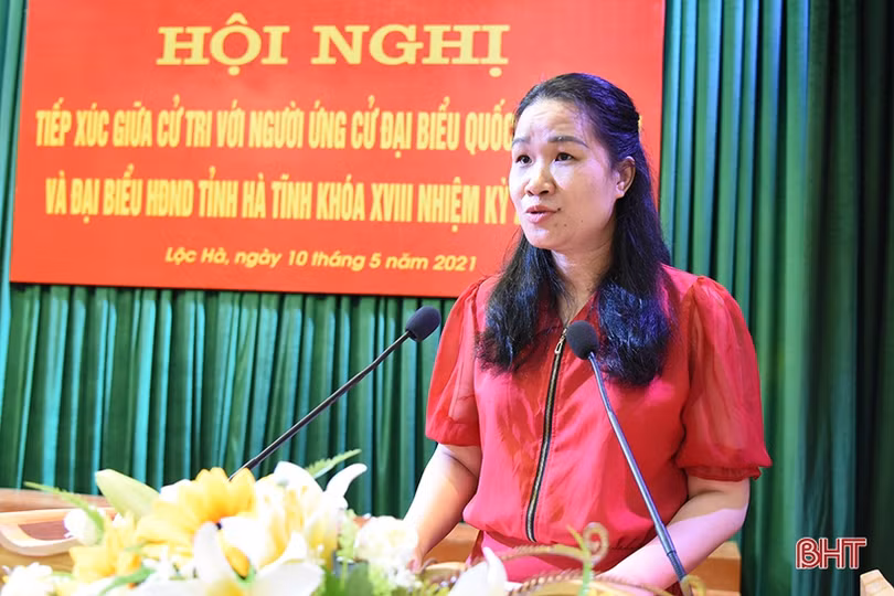 Cống hiến hết mình vì cử tri, vì Nhân dân