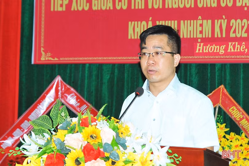 Cử tri Hương Khê tin tưởng và kỳ vọng vào các ứng cử viên HĐND tỉnh Hà Tĩnh