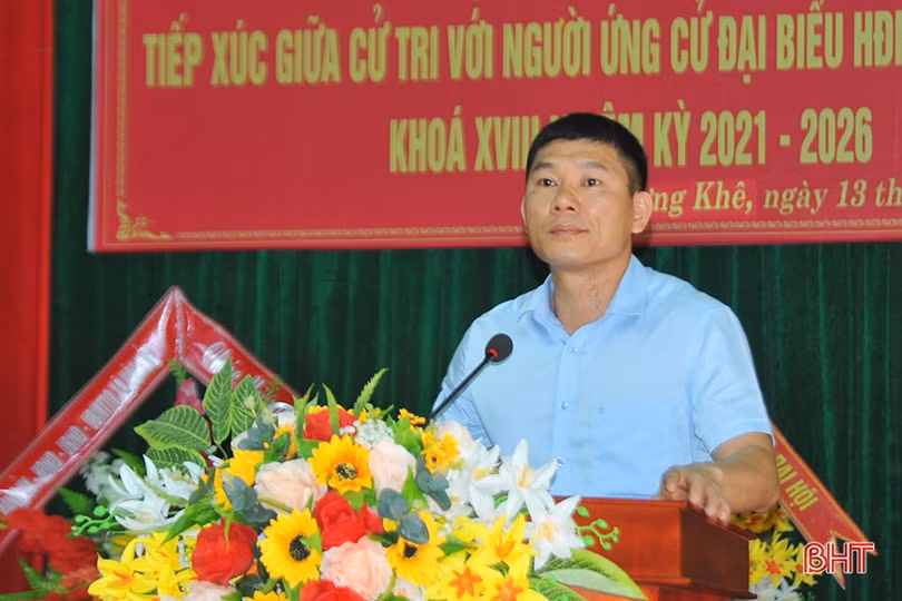Cử tri Hương Khê tin tưởng và kỳ vọng vào các ứng cử viên HĐND tỉnh Hà Tĩnh