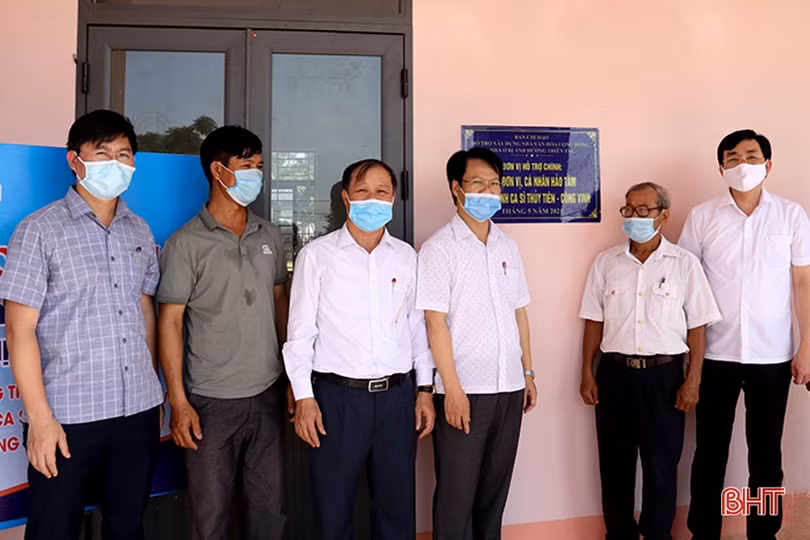 Hà Tĩnh: Nhà văn hóa cộng đồng kết hợp tránh trú bão, lũ tại Kỳ Thịnh chính thức đưa vào sử dụng