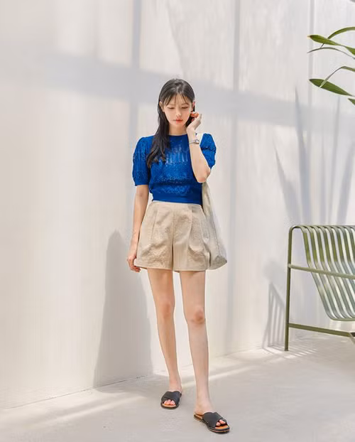 Phối tông xanh cho set đồ mùa hè