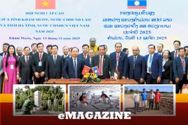 Hà Tĩnh – Khăm Muồn: Chung đường biên, bền tình hữu nghị