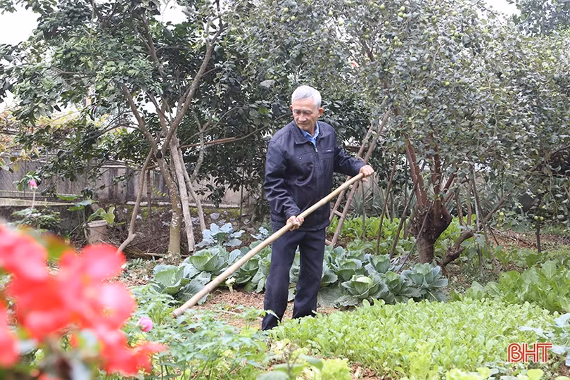 Ông bí thư chi bộ tâm huyết xây dựng khu dân cư nông thôn mới kiểu mẫu ở Hà Tĩnh