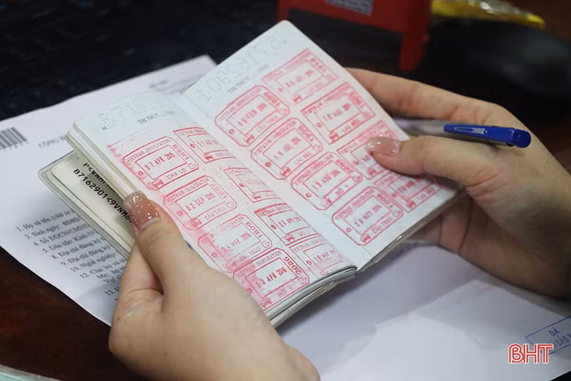 Đầu năm Nhâm Dần, lượng người dân Hà Tĩnh làm hộ chiếu tăng mạnh
