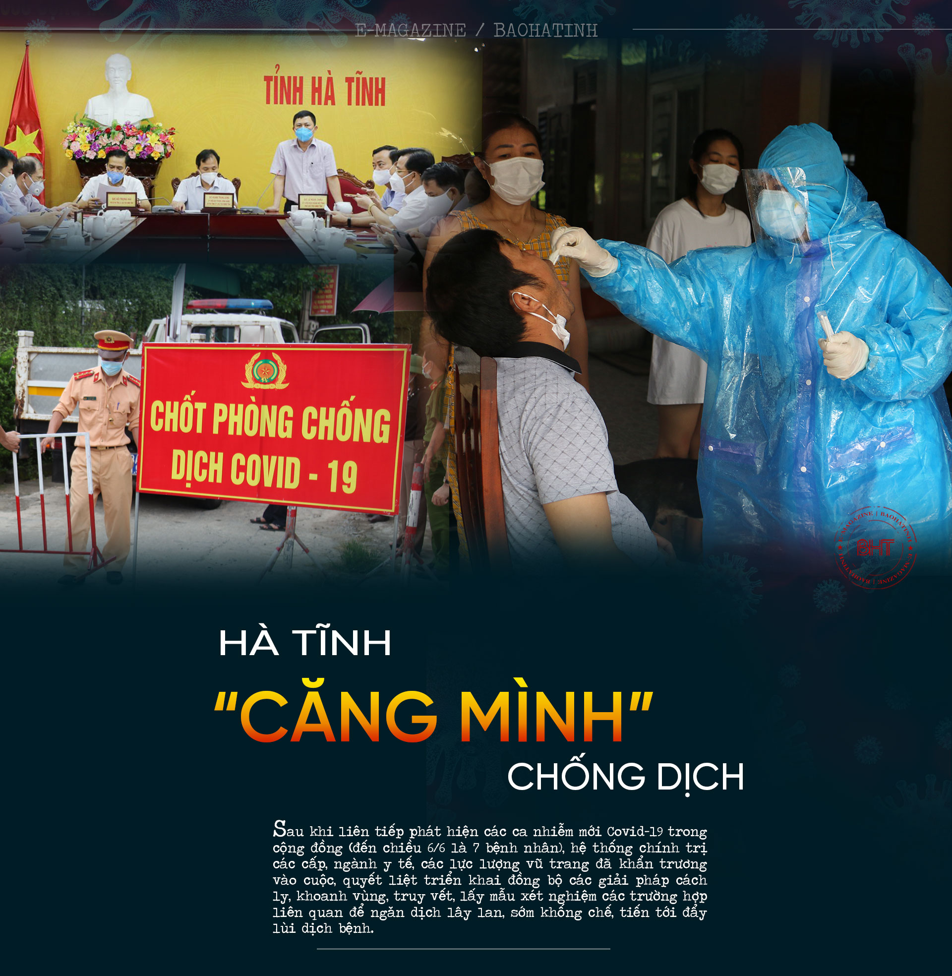 Hà Tĩnh “căng mình” chống dịch Covid-19