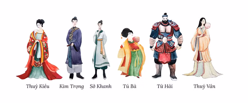 Đọc Truyện Kiều qua đồ án tốt nghiệp của nữ họa sỹ Hà Tĩnh