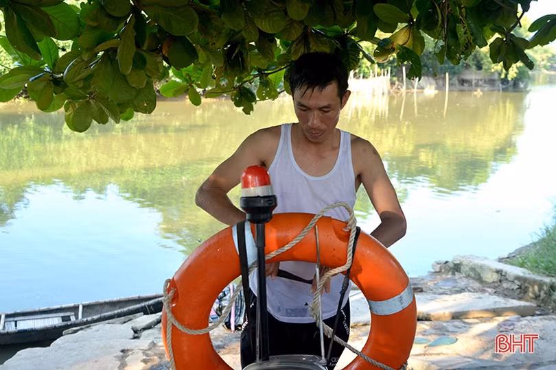 Sáng kiến “Xe tuần tra, cứu hộ, cứu nạn” của cán bộ quân sự phường Trung Lương