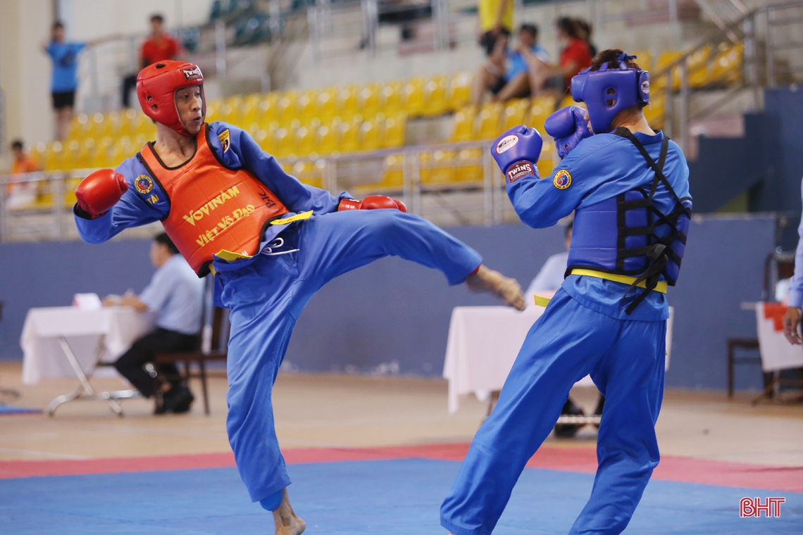 Những màn tung cước đẹp mắt tại Giải Vô địch Vovinam toàn quốc tại Hà Tĩnh