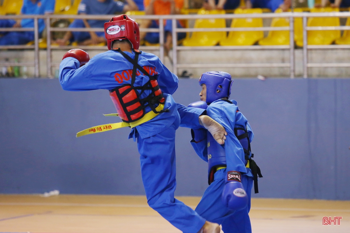 Những màn tung cước đẹp mắt tại Giải Vô địch Vovinam toàn quốc tại Hà Tĩnh
