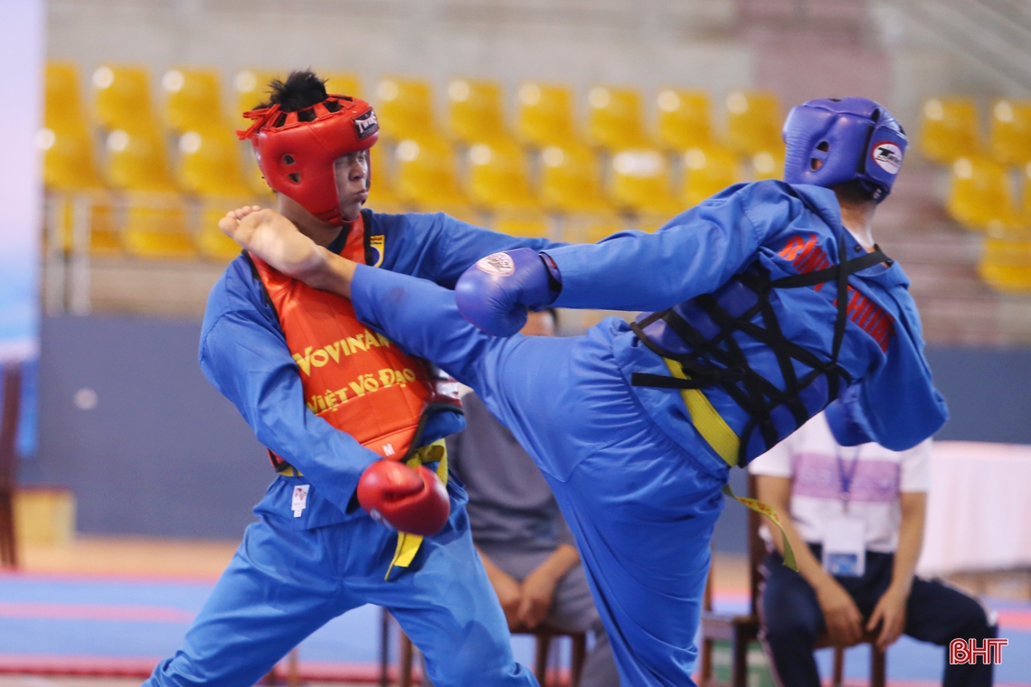 Những màn tung cước đẹp mắt tại Giải Vô địch Vovinam toàn quốc tại Hà Tĩnh