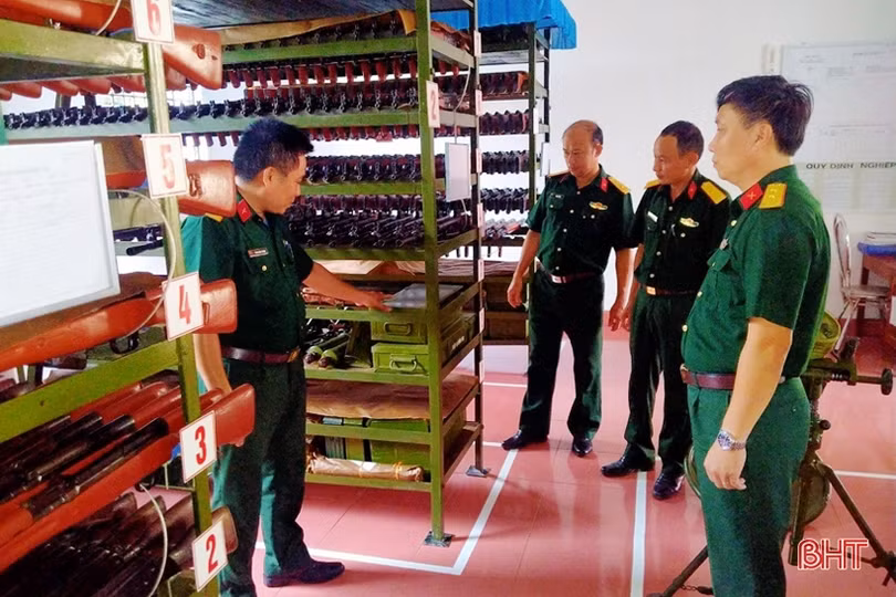 Bảo đảm an toàn vũ khí, phục vụ nhiệm vụ quân sự - quốc phòng địa phương