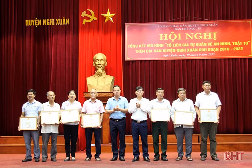 “Tổ liên gia tự quản an ninh trật tự” phát huy hiệu quả ở Nghi Xuân
