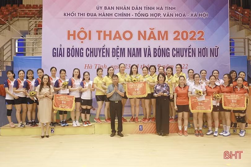 Bế mạc Hội thao Khối thi đua hành chính tổng hợp - văn hóa xã hội Hà Tĩnh