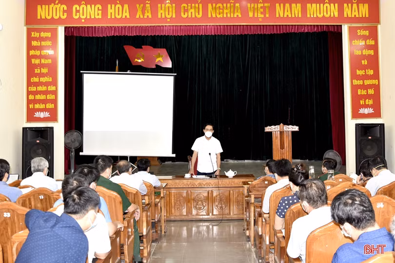 Các địa phương ở Hà Tĩnh nâng mức cảnh báo dịch COVID-19 lên mức cao
