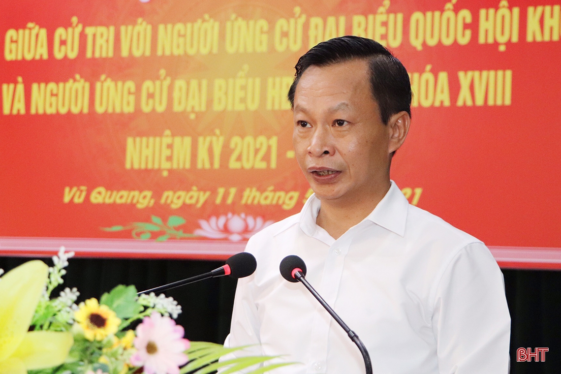 Quyết tâm cao nhất để thực hiện lời hứa với cử tri Hà Tĩnh