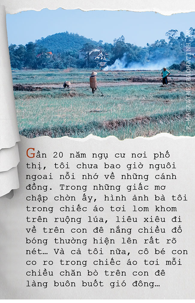 Emagazine: Cùng em khoác chiếc áo tơi ra đồng…