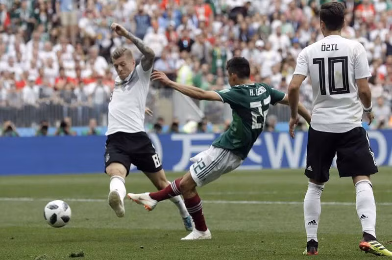Đức - Mexico (0-1) Muối mặt nhà đương kim vô địch!