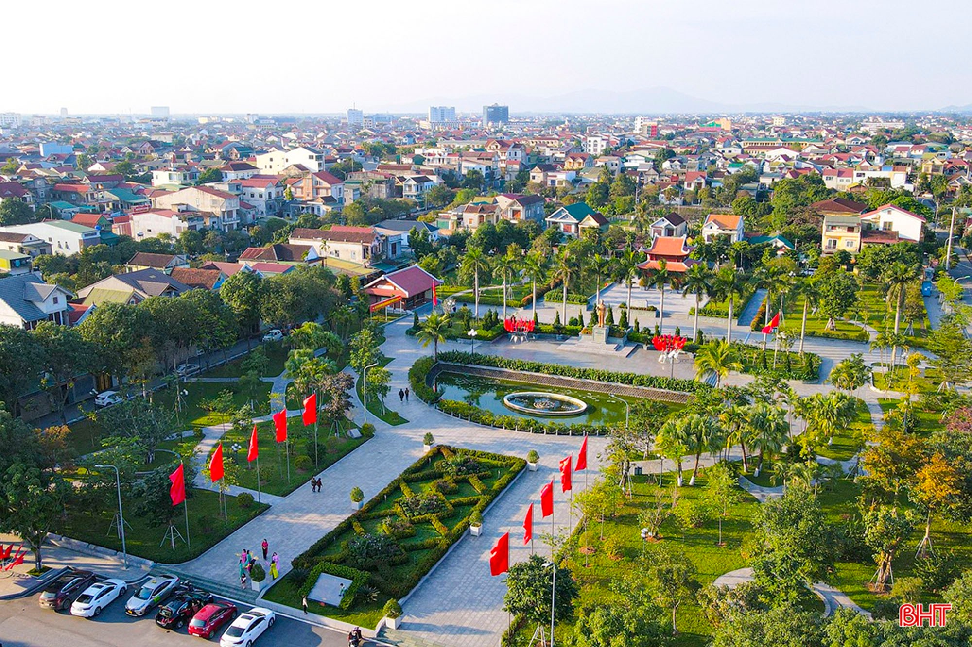Khu lưu niệm Bác Hồ về thăm Hà Tĩnh tại phường Thành Sen.