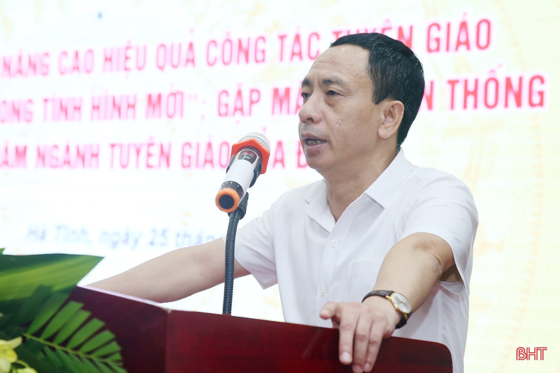 Công tác tuyên giáo của Đảng bộ tỉnh Hà Tĩnh khẳng định được vị trí, tầm quan trọng qua các thời kỳ cách mạng