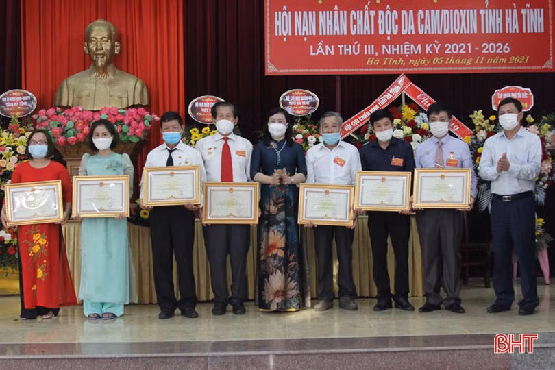 Ông Nguyễn Minh Nguyên làm Chủ tịch Hội Nạn nhân chất độc da cam/dioxin Hà Tĩnh