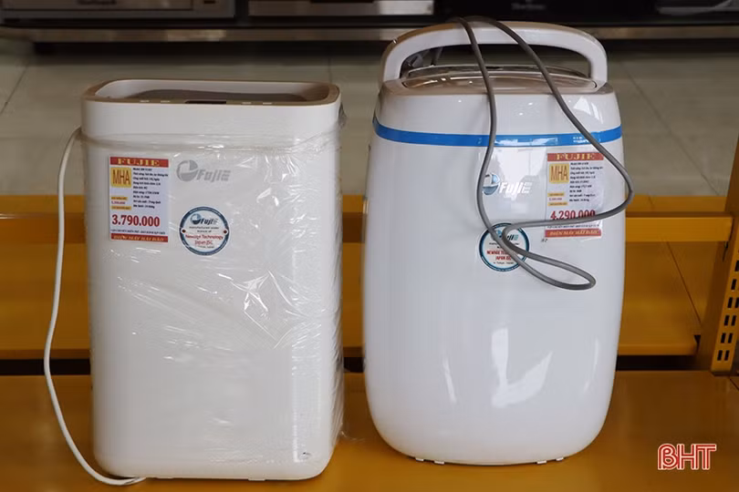 Máy hút ẩm nào được người dân Hà Tĩnh “săn lùng” nhiều nhất?