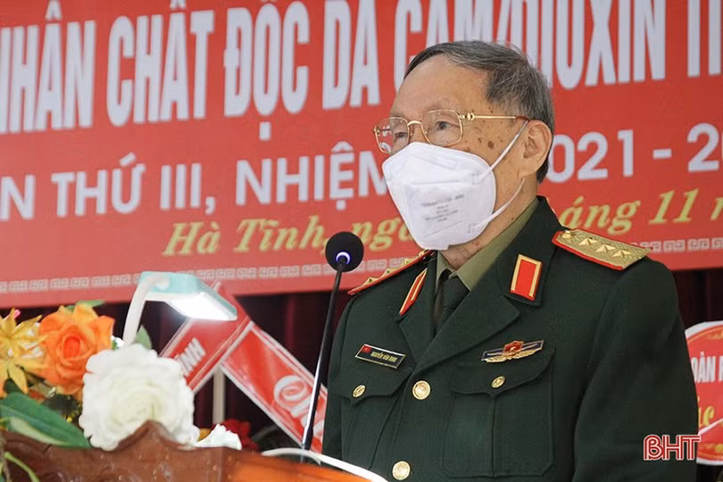 Ông Nguyễn Minh Nguyên làm Chủ tịch Hội Nạn nhân chất độc da cam/dioxin Hà Tĩnh