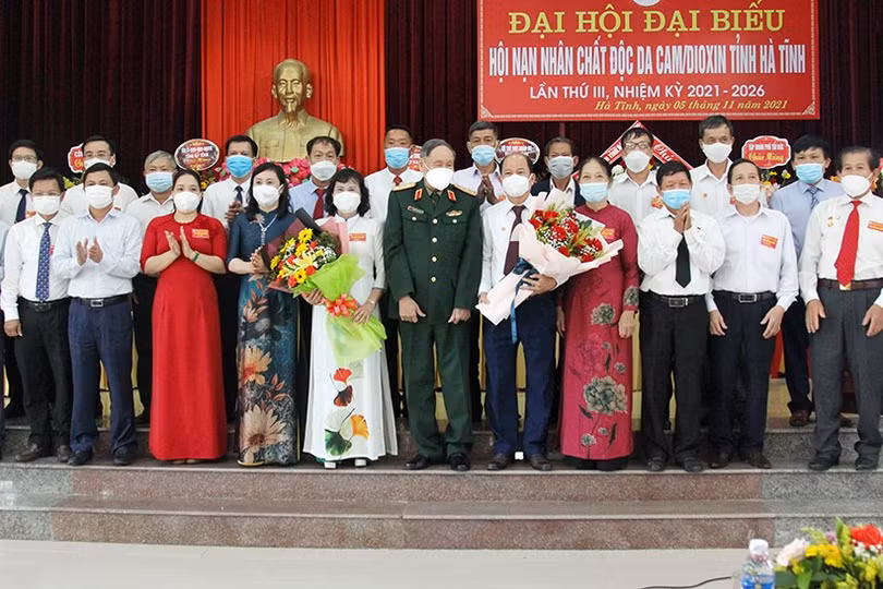 Ông Nguyễn Minh Nguyên làm Chủ tịch Hội Nạn nhân chất độc da cam/dioxin Hà Tĩnh