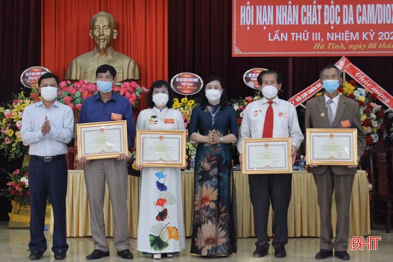 Ông Nguyễn Minh Nguyên làm Chủ tịch Hội Nạn nhân chất độc da cam/dioxin Hà Tĩnh