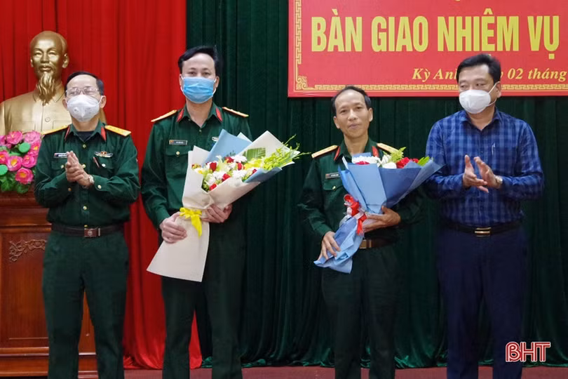 Ban CHQS huyện Kỳ Anh có Chính trị viên mới