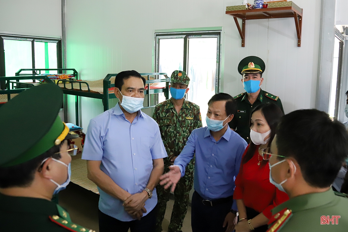 Chủ tịch UBND tỉnh Hà Tĩnh: Siết chặt công tác tuần tra, kiểm soát, không để dịch bệnh xâm nhập
