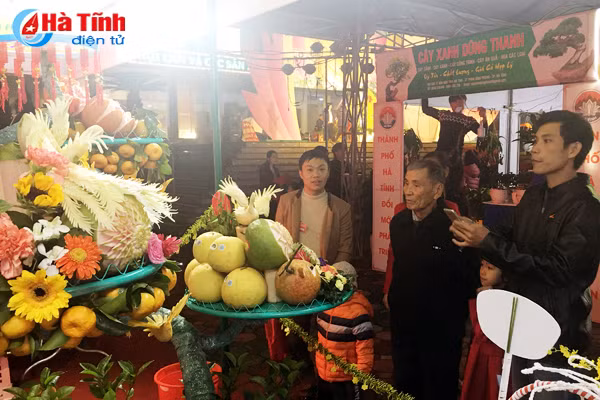 khai mac le hoi cam va cac san pham nong nghiep ha tinh