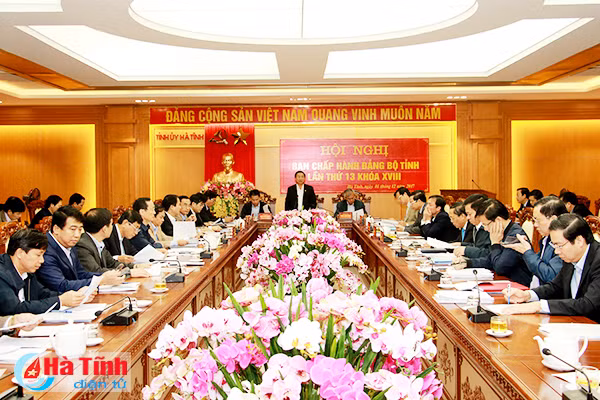 ban chap hanh dang bo tinh ha tinh hop ban 3 nghi quyet quan trong