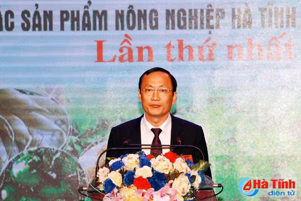 khai mac le hoi cam va cac san pham nong nghiep ha tinh