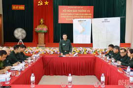 Khai mạc diễn tập chiến đấu phòng thủ xã Kỳ Xuân