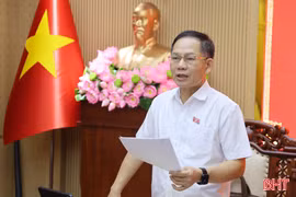 Đoàn đại biểu Quốc hội Hà Tĩnh lấy ý kiến góp ý vào các dự án luật sửa đổi thuộc lĩnh vực y tế