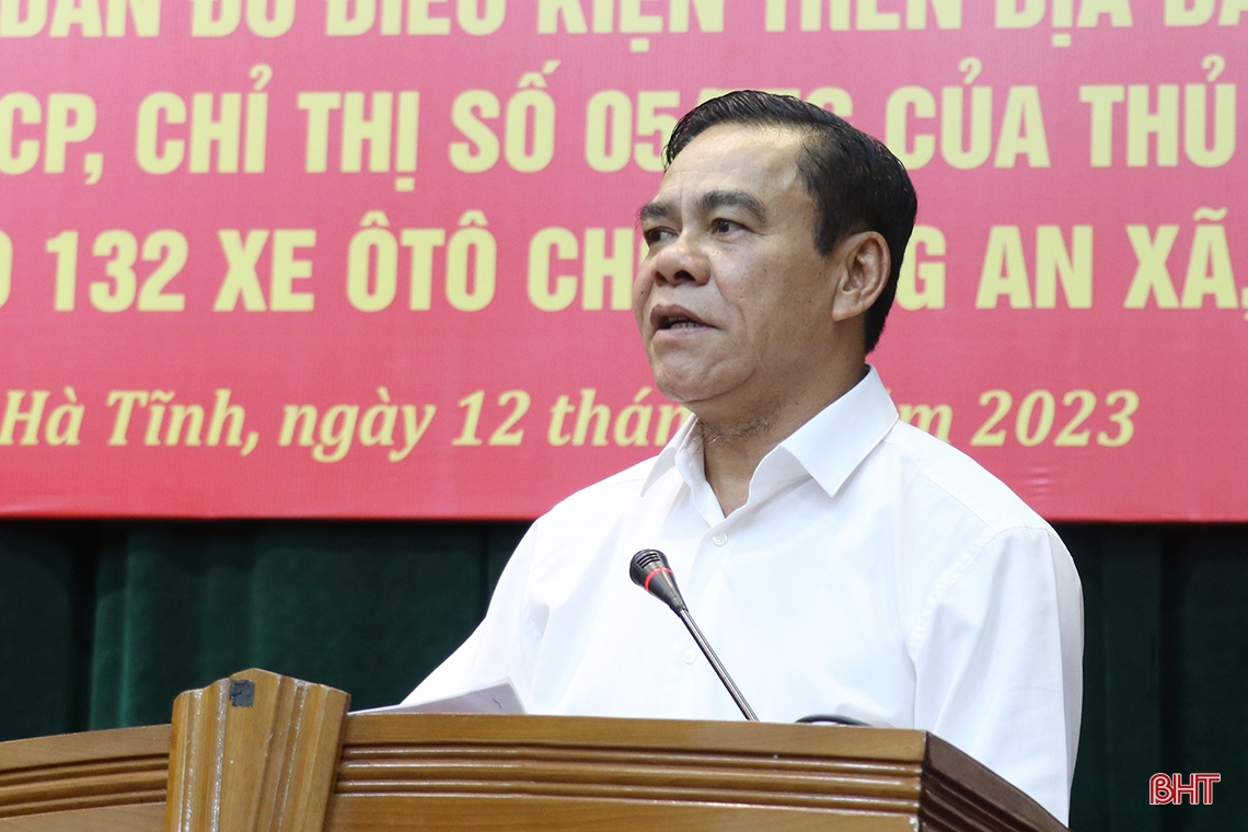 Hà Tĩnh được Bộ trưởng Bộ Công an gửi thư khen về hoàn thành chỉ tiêu thu nhận hồ sơ cấp CCCD