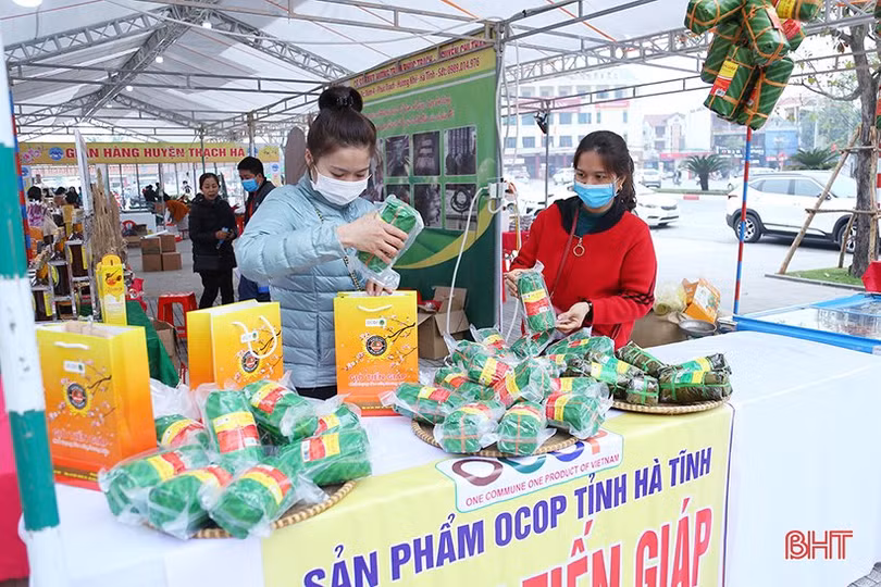 Sẵn sàng khai mạc Hội chợ sản phẩm OCOP và đặc sản Hà Tĩnh