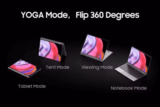 Không chỉ smartphone, màn hình “đục lỗ” xuất hiện trên cả laptop