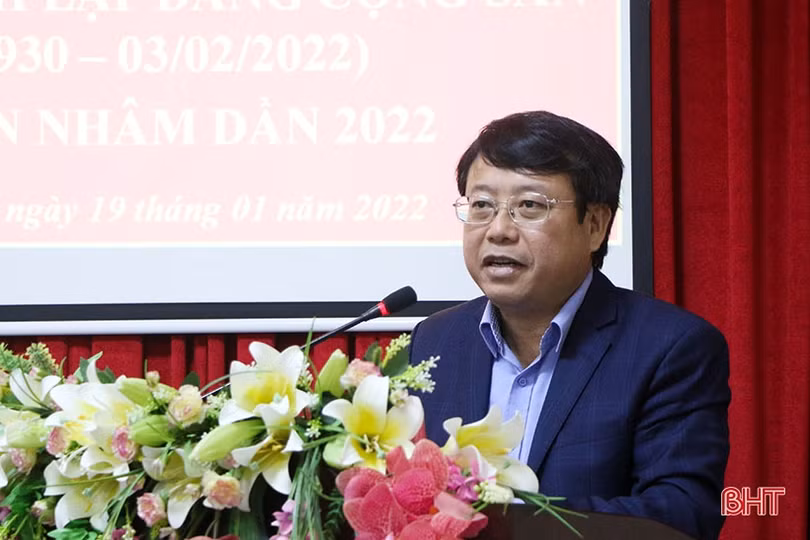 TP Hà Tĩnh gặp mặt lãnh đạo tỉnh và thành phố qua các thời kỳ